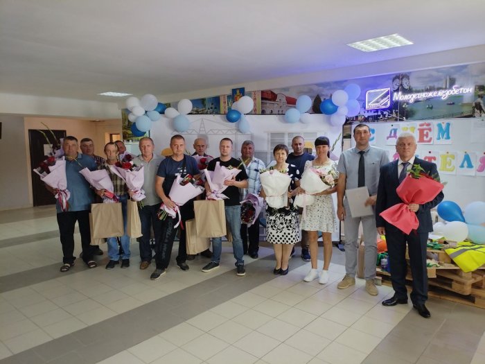 Празднования Дня строителя на филиалах