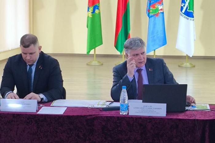 Генеральный директор холдинга Белорусская цементная компания А.Довгало посетил филиал Завод СЖБ N3 г.Витебска ОАО Кричевцементношифер.