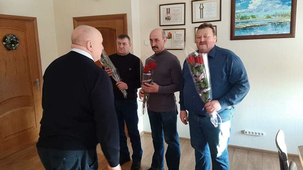 Поздравление воинов интернационалистов на Барановичи КЖБК