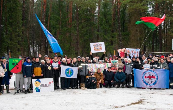 Снежные гонки на «Кричевцементношифер» -  праздник спорта и веселья!