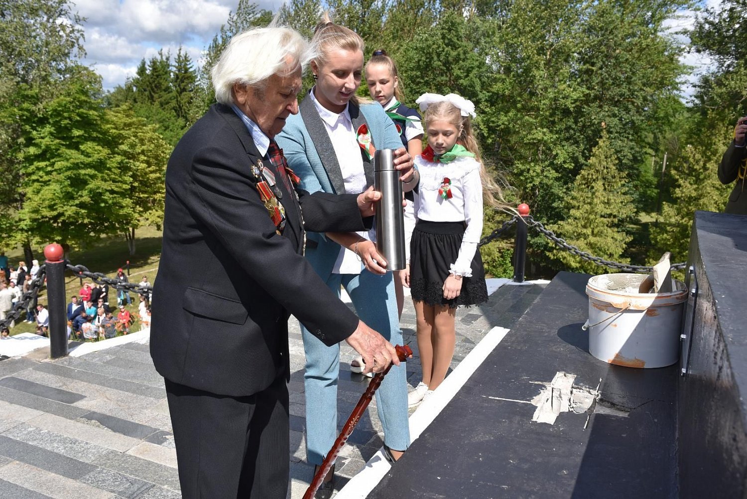Кричевщина праздновала День Независимости и 75-годовщину освобождения Беларуси от немецко-фашистских захватчиков